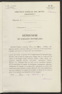 Répertoire des formalités hypothécaires, du 24/09/1953 au 30/03/1954, registre n° 035 (Conservation des hypothèques de Montdidier)
