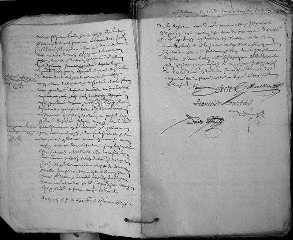 Etude de Me Philippe Depiennes à Amiens (étude n°1). Minutes de l'année 1645