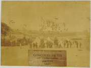 CONCOURS DE TIR, 12ME TERRITORIAL AMIENS 1887