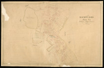 Plan du cadastre napoléonien - Beaumont-Hamel : Village (Le), A2 (correspond au développement d'une partie de A1)