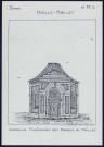 Mailly-Maillet : chapelle funéraire des marquis Maillet - (Reproduction interdite sans autorisation - © Claude Piette)