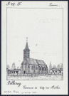 Villeroy (commune de Vitz-sur-Authie) : église - (Reproduction interdite sans autorisation - © Claude Piette)