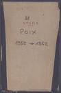 Table des successions et absences du bureau de Poix-de-Picardie