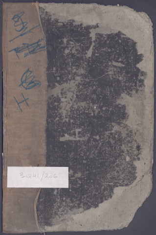 Table des successions et absences du bureau de Hallencourt (ancien registre du bureau de Huppy réutilisé par celui de Hallencourt)