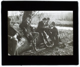 Groupe, marais de Thézy - mars 1907