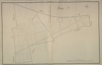 Plan du cadastre napoléonien - Bouquemaison : A