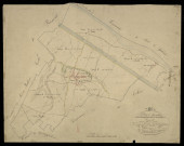 Plan du cadastre napoléonien - Saigneville : tableau d'assemblage