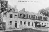 FOREST MONTIERS. Château de M. du Broutel