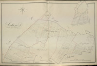 Plan du cadastre napoléonien - Atlas cantonal - Bavelincourt : D
