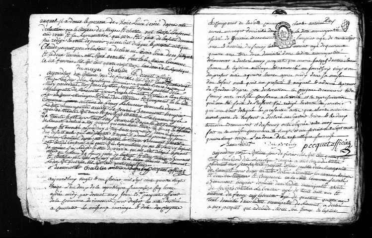 Riencourt : naissances, mariages, décès