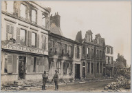 27 MARS 1917. CHAUNY (AISNE). HOTEL DU POT D'ETAIN