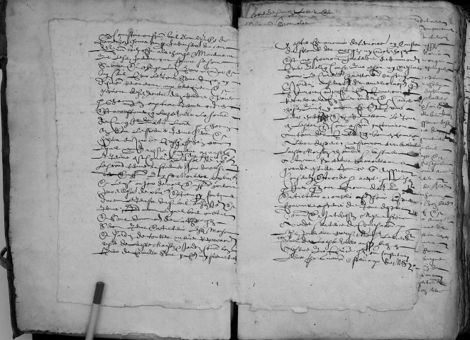 Etude de Me Antoine Perdu à Amiens (étude n°26). Minutes de l'année 1652