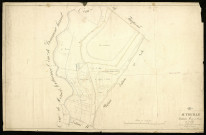 Plan du cadastre napoléonien - Authuille : Merlier (Le), A1