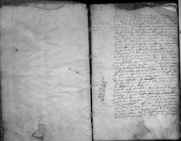 Etude de Me Jean Daiz à Amiens (étude n°22). Minutes de l'année 1656