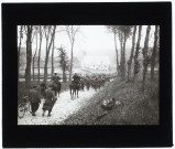 Manoeuvres du 12e territorial, l'arrivée à Creuse (Somme)