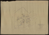 Plan du cadastre rénové - Coucelles-au-Bois : section B