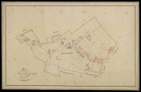 Plan du cadastre napoléonien - Millencourt-en-Ponthieu (Millencourt) : A développement