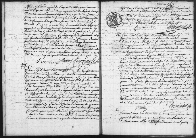 Lignières-lès-Roye : naissances, mariages, décès