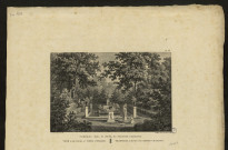 Pl.68 Tombeau dans le jardin du Plessis Chamand Tomb in the Garden of Plessis-Chamant. Grabmalh in Garten von Plessis-Chamant. Pl.69 Temple dans le même Jardin. Temple in the same Garden. Tempel in demselben Garten