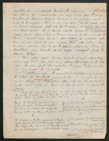 Témoignage de Duhem, François (Caporal) et correspondance avec Jacques Péricard