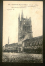 La Grande Guerre 1914-1915, bataille de l'Yser : Ypres après le bombardement, vue de la halle aux draps