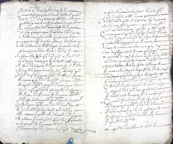 Etude de Me François Caron à Amiens (étude n°18). Minutes de l'année 1680