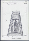 Le patrimoine cultuel de Mers-les-Bains (Somme, France): monument Notre-Dame des falaises Saint Laurent - (Reproduction interdite sans autorisation - © Claude Piette)