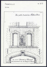 Abbeville : les petits oratoires abbevillois, 17, Chaussée d'Hocquet - (Reproduction interdite sans autorisation - © Claude Piette)