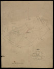 Plan du cadastre napoléonien - Faverolles : tableau d'assemblage