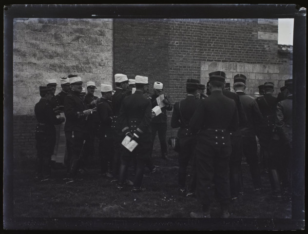 72e de ligne - manoeuvres du 11 juin 1902 à Saint-Fuscien