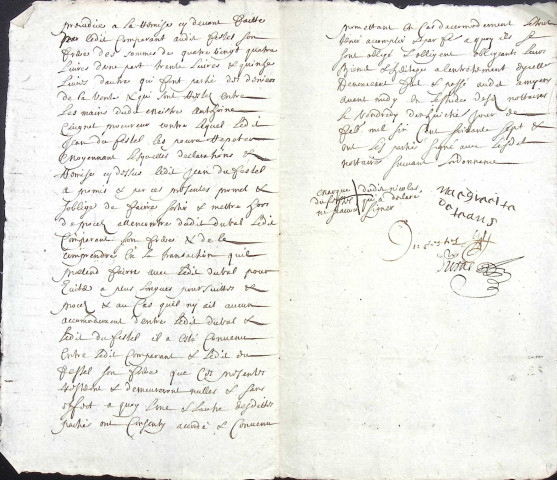 Etude de Me Jean Duval à Amiens (étude n°8). Minutes de l'année 1667