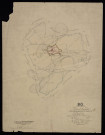 Plan du cadastre napoléonien - Villers-Tournelle (Villers-Tournel) : tableau d'assemblage