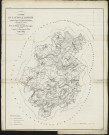 Carte du canton de Lassigny, réduite d'après les plans du cadastre à l'Echelle de 1 : 50000 pour être annexée au précis statistique du canton de Lassigny inséré dans l'Annuaire du Département de l'Oise. Année 1834