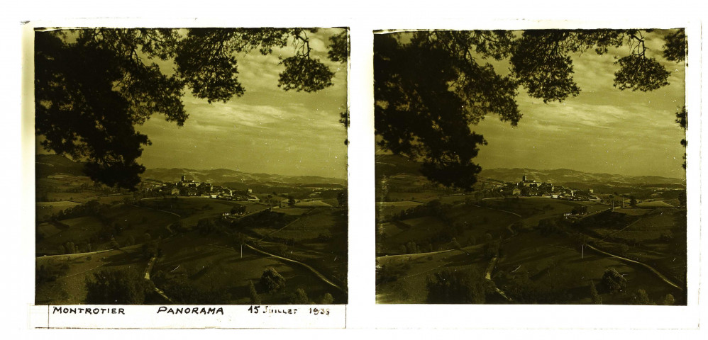 Montrottier. Panorama