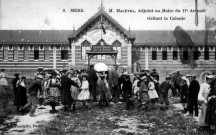 M. Malétra, Adjoint au Maire du 17e Arrond visitant la Colonie