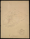 Plan du cadastre napoléonien - Embreville : tableau d'assemblage