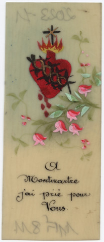 A Montmartre, j'ai prié pour vous