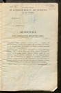Répertoire des formalités hypothécaires, du 03/05/1905 au 16/11/1905, registre n° 347 (Péronne)