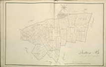 Plan du cadastre napoléonien - Atlas cantonal - Mirvaux : B