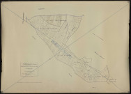 Plan du cadastre rénové - Forceville : section B1