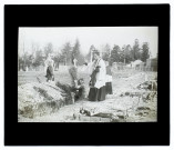 Vue prise au cimetière de la Madeleine - mars 1905
