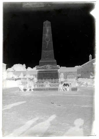 Bazeilles. Monument du 2e Régiment d'Infanterie de Marine, décimé lors de la bataille du 1er septembre 1870