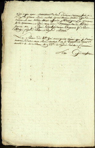 Etat d'évaluation des habitations de la paroisse de Fescamps avec les noms et qualités des particuliers, 11 mars 1793