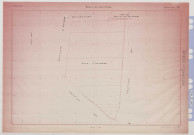 Plan du cadastre rénové - Berny-en-Santerre : section ZE