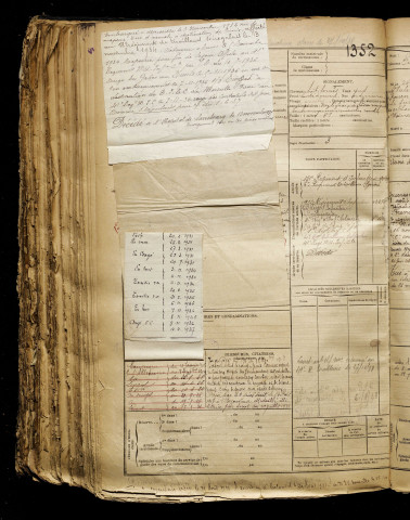 Dolique, Fructueux Charles Gaston, né le 13 février 1897 à Friaucourt (Somme), classe 1917, matricule n° 1352, Bureau de recrutement d'Abbeville