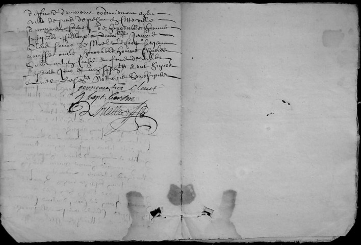 Etude de Me Henri Louette à Amiens (étude n°22). Minutes de l'année 1680