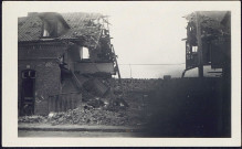 Abbeville. La Portelette. Route de Rouen. Cité Saint. Ruines du 4 avril 1943