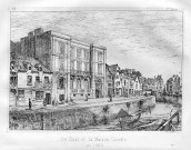 Le Quai et la Maison Cozette en 1860