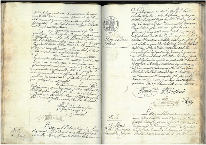 Domqueur : naissances (1836-1839)