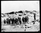 Premier régiment de marche du Tchad dans le désert